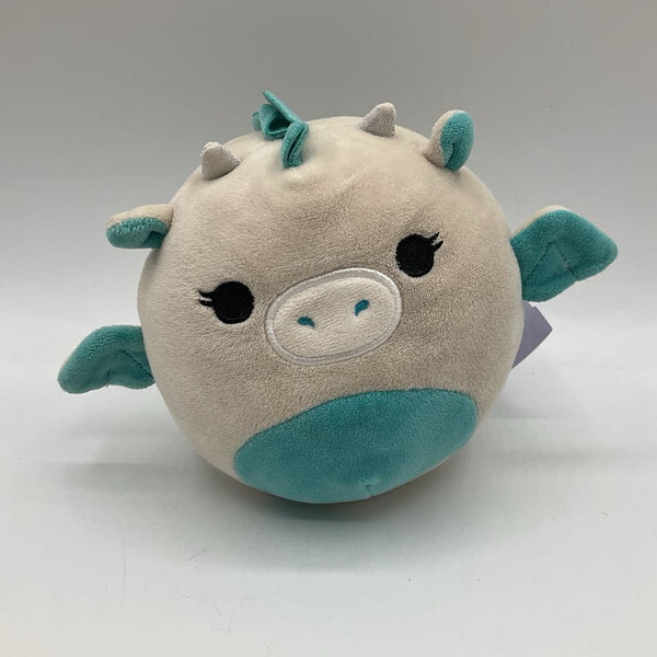 Squishmallows Gray/Blue Dragon 5" Plush
