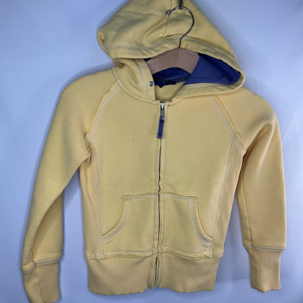 Size 7-8: Boden Yellow Zip Hoodie REDUCED