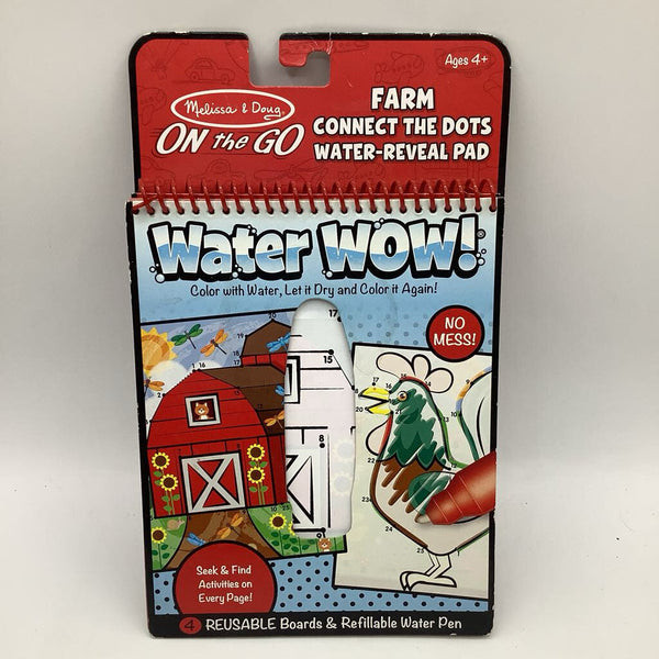 Melissa & Doug On the Go Farm Water-Reveal Drawing Pad