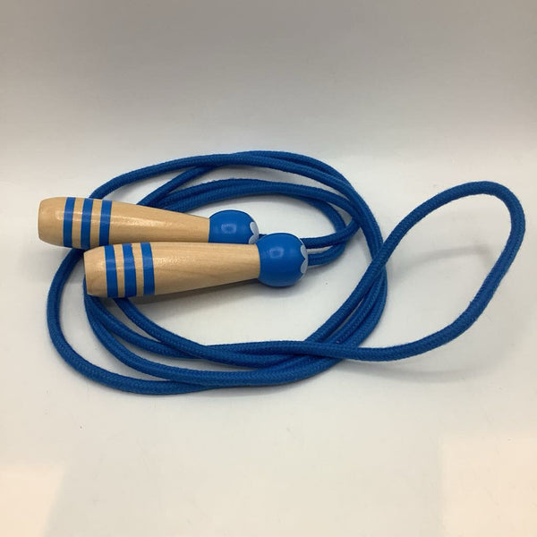 Blue Wooden Jump Rope