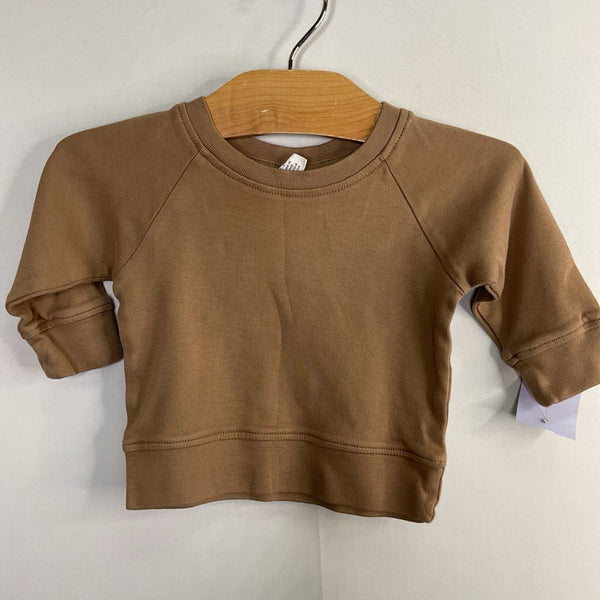 Size 3-6m: Colored Organics Brown Sweatshirt