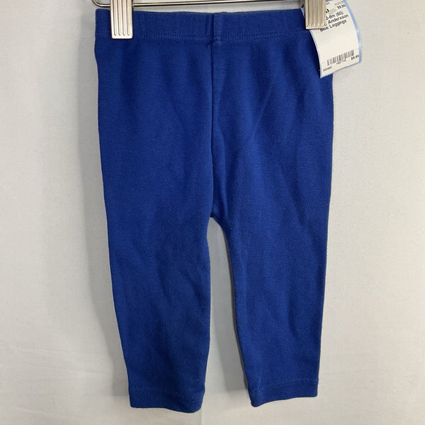 Size 3-6m (60): Hanna Andersson Blue Leggings
