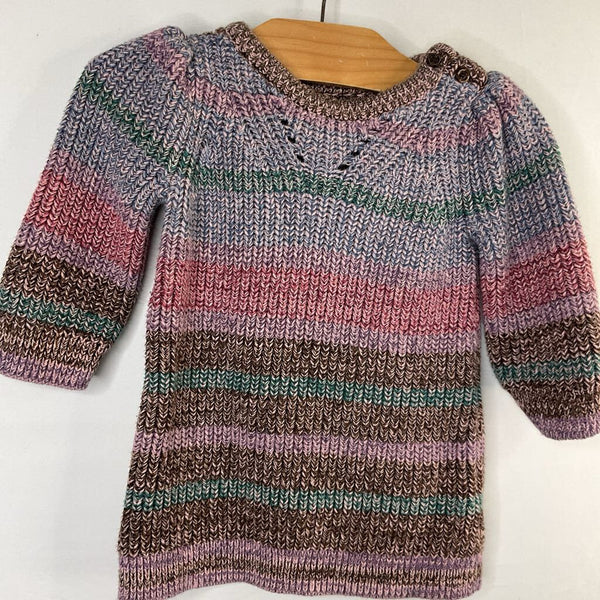 Size 6-12m: Gap Colorful Striped Sweater Dress