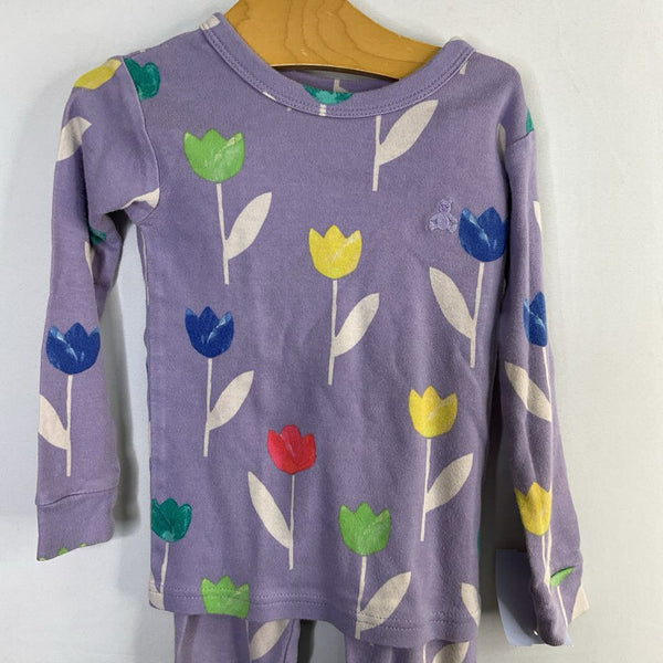 Size 3: Gap Purple/Colorful Floral 2pc PJs