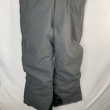 Size 7: Boulder Gear Gray Snow Bib
