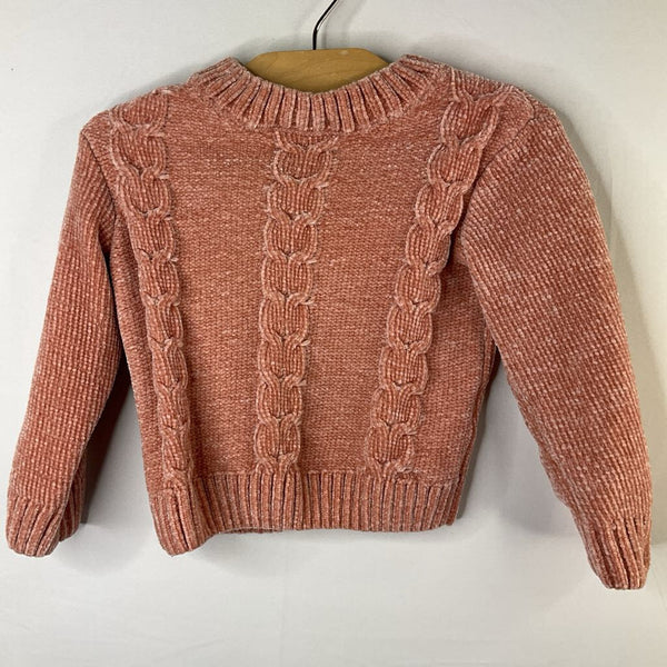 Size 2: DKNY Pink Chenille Sweater