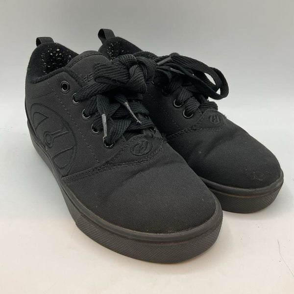 Size 2Y: Heely's Black Roller Sneakers