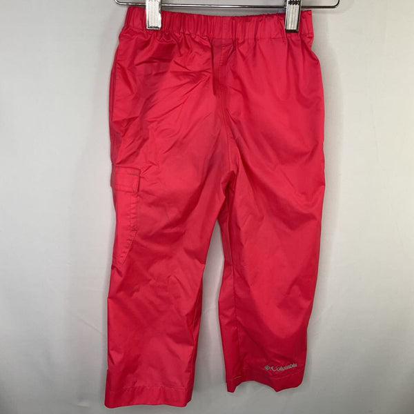 Size 3: Columbia Pink Rain Pants