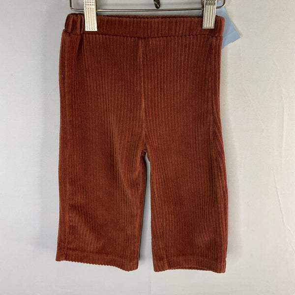 Size 9-12m: Zara Orange Corduroy Soft Waist Pants