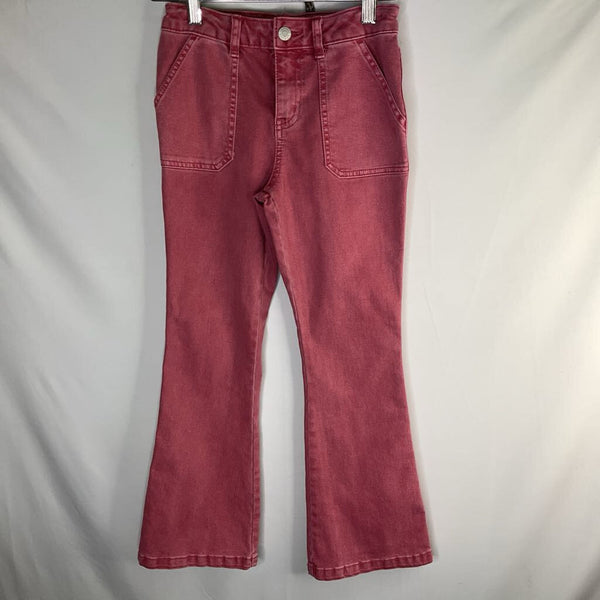 Size 8: Cat & Jack Pink Bell Adjustable Bottom Jeans