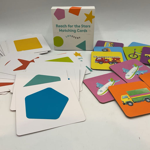 Lovevery Reach For The Stars Matching Card Set