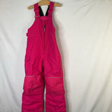 Size 6-7: Columbia Hot Pink Snow Bib