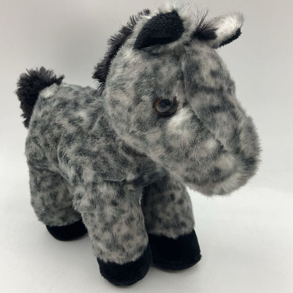 Aurora Gray/Black Pony Mini Plush