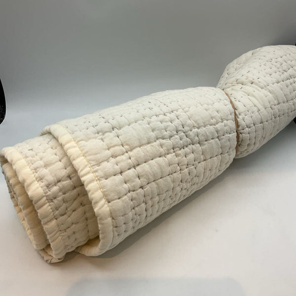 Pehr 34"x34" Cream Blanket