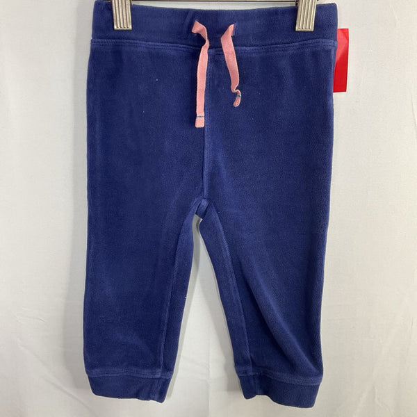 Size 12-18m: Boden Blue Velour Joggers