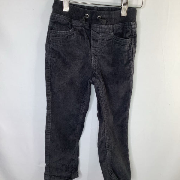 Size 4 (100): Hanna Andersson Gray Corduroy Drawstring Pants