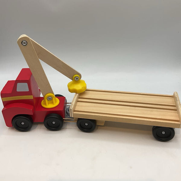 Melissa & Doug Wooden Dump Truck