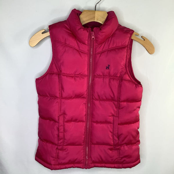 Size 10-12: Old Navy Magenta Poly Puffer Vest