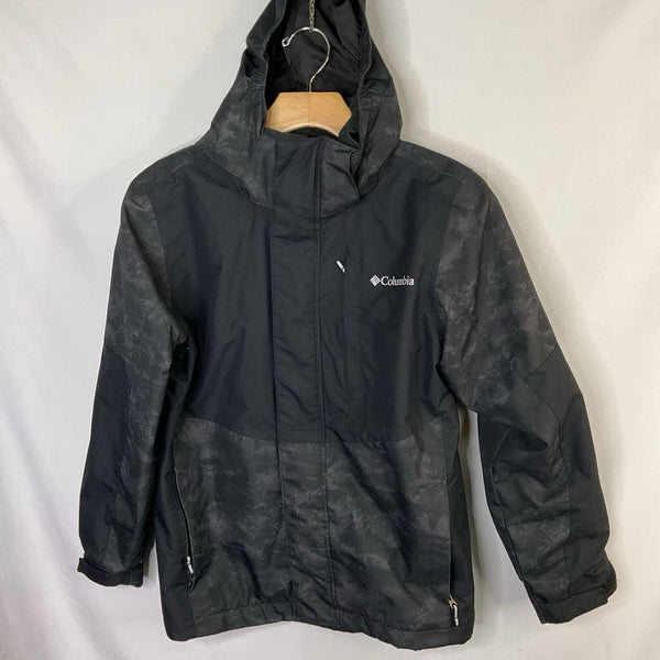 Size 10-12: Columbia Black/Gray Inter-Change Coat SHELL ONLY