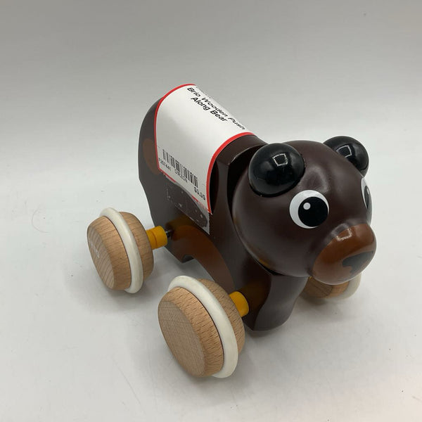 Brio Wooden Push Along Bear