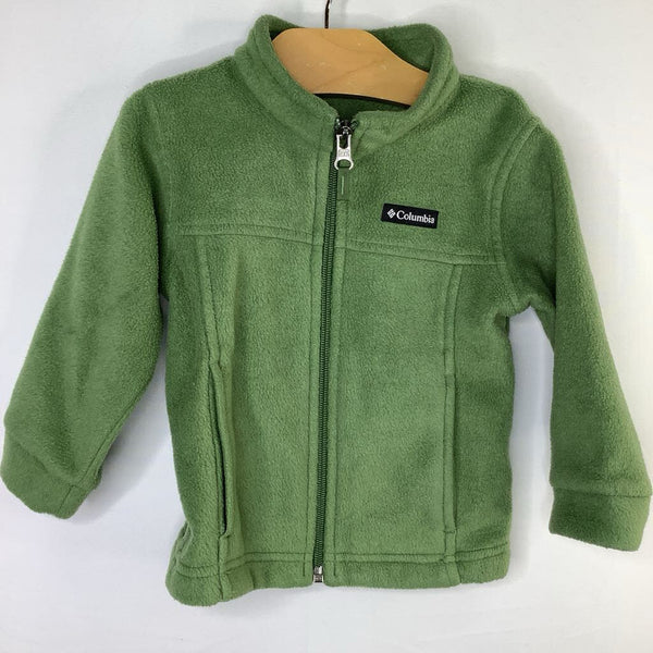 Size 12-18m: Columbia Green Fleece Zip Coat