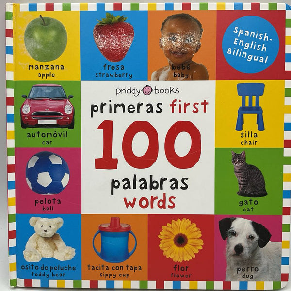 100 First Words; 100 Primeras Palabras (board book)