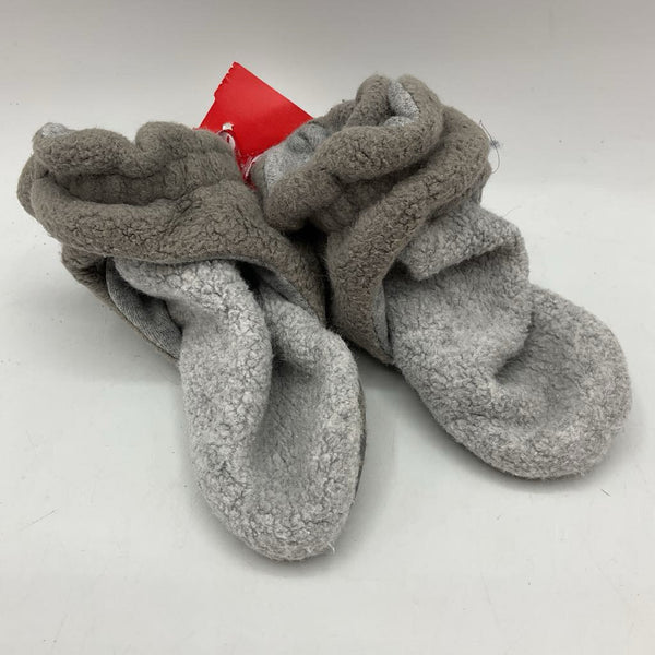 Size 12m: Zutano Gray Fleece Booties