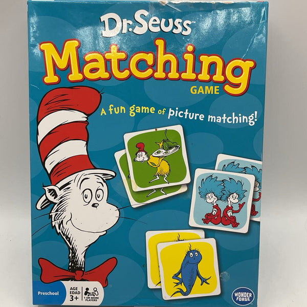 Dr. Seuss Matching Game