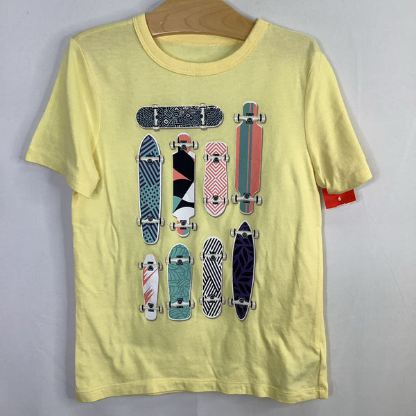 Size 6-7: Gap Yellow/Multi Skateboards T-Shirt