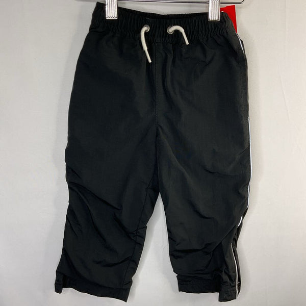 Size 3 (90):Hanna Andersson Black Jersey Lined Water Resistant Pants