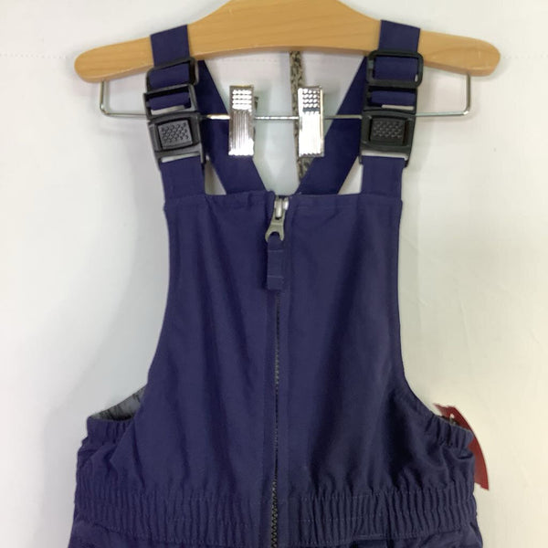 Size 5: Lands' End Navy Snow Bib