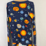 Size 10 (140): Hanna Andersson Blue/Multi Solar System Organic Cotton 2pc PJs
