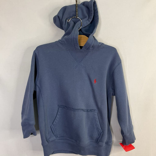 Size 4: Polo Blue Pullover Hoodie