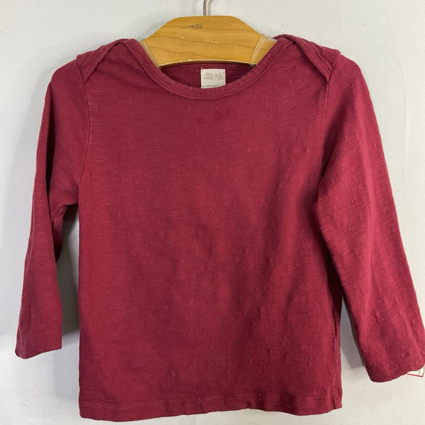 Size 2: Ellie H Red Long Sleeve Shirt