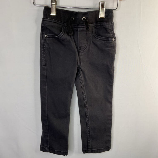 Size 3 (90): Hanna Andersson Gray Drawstring Jeans