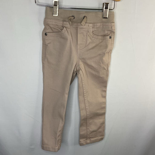Size 3 (90): Hanna Andersson Khaki Drawstring Jeans