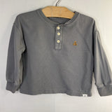 Size 18-24m: Gap Gray Long Sleeve Henley
