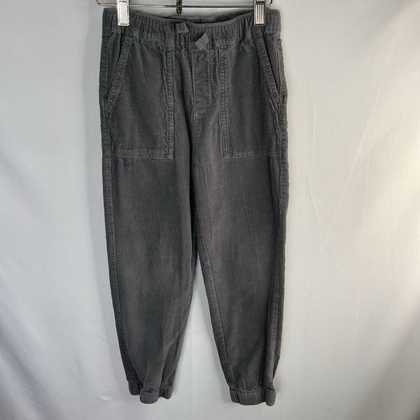 Size 6-7 (120): Hanna Andersson Gray Corduroy Drawstring Pants
