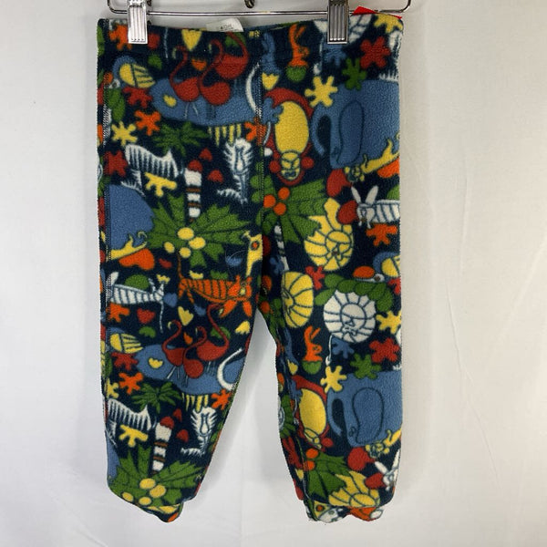 Size 2: Patagonia Navy/Multi Jungle Fleece Cozy Pants
