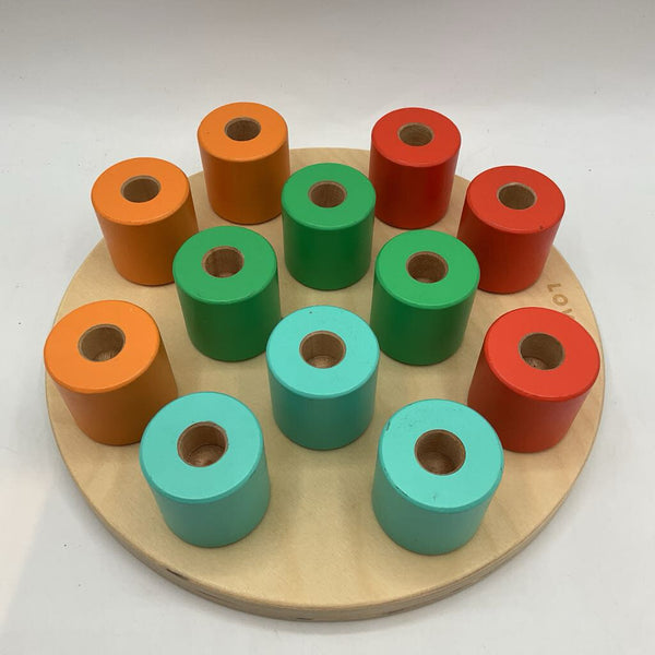 Lovevery Wooden Stacking Pegboard