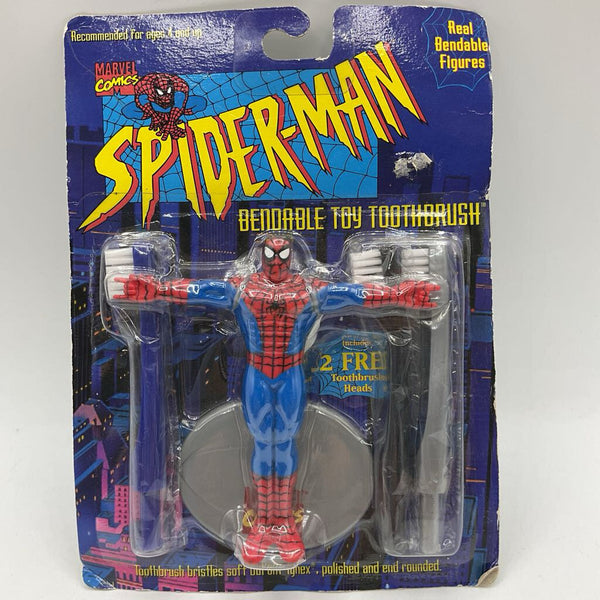 Vintage Spider-Man Collectible Toothbrush/Figurine