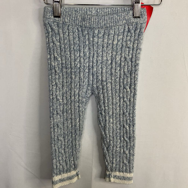 Size 6-12m: Janie and Jack Blue Knit Cozy Pants