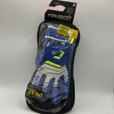 Reusch Attrakt Grip Evolution Finger Support Junior Soccer Goalkeeper Gloves