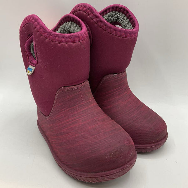 Size 8: Jan & Jul Purple Birch Toasty-Dry Lite Winter Rain Boots