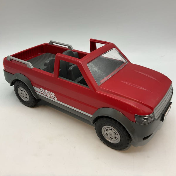 Red Playmobil Truck