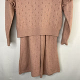 SIze 2:Gap Pink Eyelet 2pc Sweater Set
