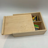 Melissa & Doug- 4 Individual 12pc Wooden Vehicles Puzzles Jigsaw In A Box