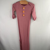 Size 0-3m Suzel Pink Tie Night Gown