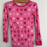 Size 4: Little Sleepies Pink Xs & Os Bamboo 2pc PJs