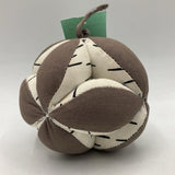 Gray/White Plush Ball